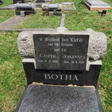 BOTHA Casper Johannes 1898-1958