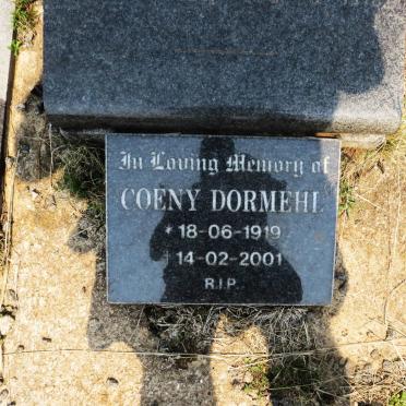 DORMEHL Coeny 1919-2001