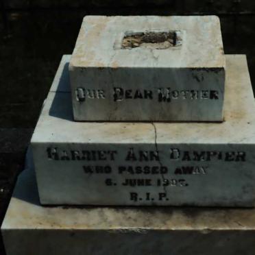DAMPIER Harriet Ann -1907