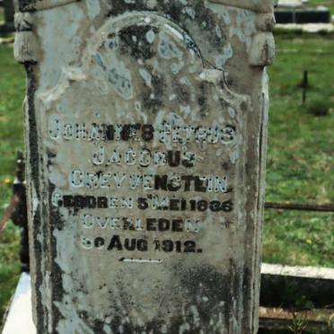 GREYVENSTEIN Johannes Petrus Jacobus 1836-1912 &amp; Johanna Hendrika Petronella BOTHA 1839-1892