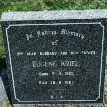 KRIEL Eugene 1910-1967