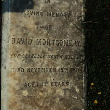 MONTGOMERY David -1903