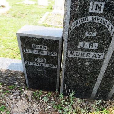 MURRAY J.B. 1857-1939 &amp; M.A. 1857-1947