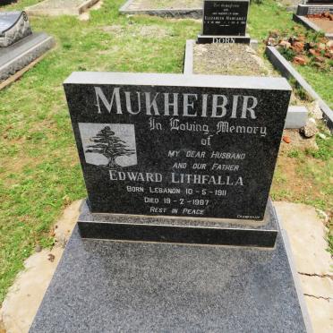 MUKHEIBIR Edward Lithfalla 1911-1987