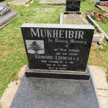 MUKHEIBIR Edward Lithfalla 1911-1987