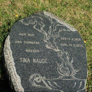 NAUDE Tina 1905-1970