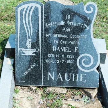 NAUDE Daniel F. 1938-1966
