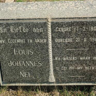 NEL Louis Johannes 1900-1967
