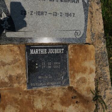 OPPERMAN Willem M. 1887-1947 :: JOUBERT Marthie 1916-2012