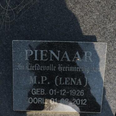 PIENAAR M.P. 1926-2012