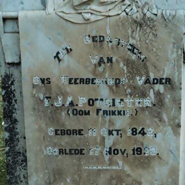 POTGIETER F.J.A. 1842-1930