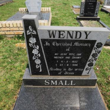 SMALL Wendy 1932-1990