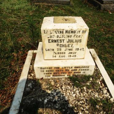 SCHLEY Ernest Julius 1947-1949