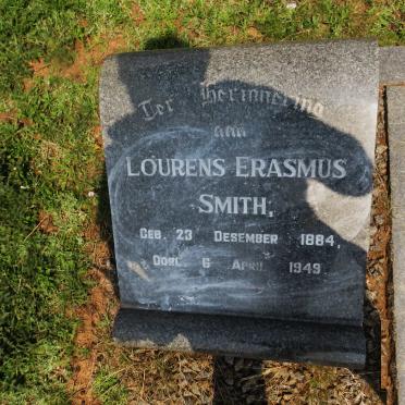 SMITH Lourens Erasmus 1884-1949