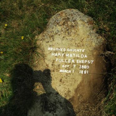 SHEPST Mary Matilda, TULLER- 1880-1881