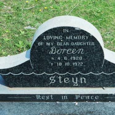 STEYN Doreen 1920-1972