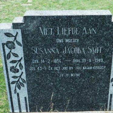 SMIT Susanna Jacoba 1856-1949