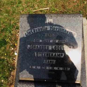 STEENEKAMP Johannes Lodewyk 1879-1961