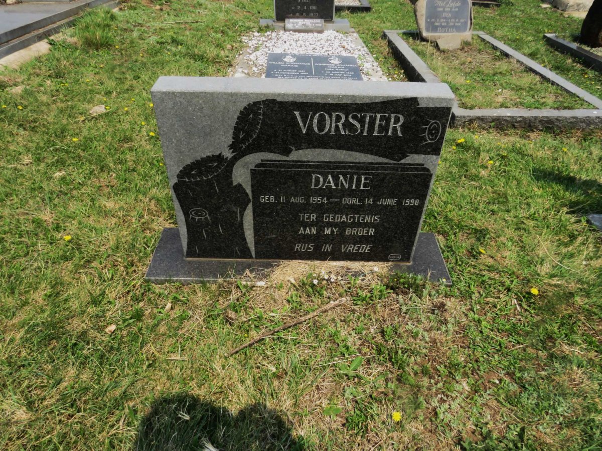 VORSTER Danie 1954-1998