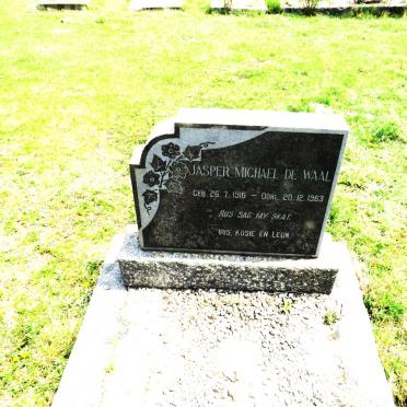 WAAL Jasper Michael, de 1916-1963