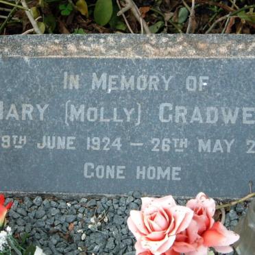 GRADWELL Mary 1924-2001