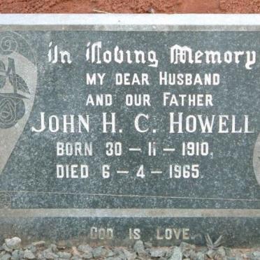 HOWELL John H.C. 1910-1965