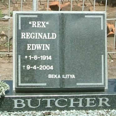 BUTCHER Reginald Edwin 1914-2004