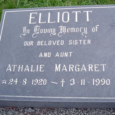 ELLIOTT Athalie Margaret 1920-1990