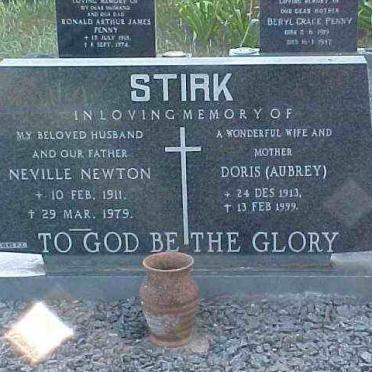 STIRK Neville Newton 1911-1979 &amp; Doris AUBREY 1913-1999