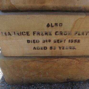 FLETCHER Maurice Frere Cron -1952