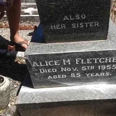 FLETCHER Alice M. -1955 :: FLETCHER Dinah -1927