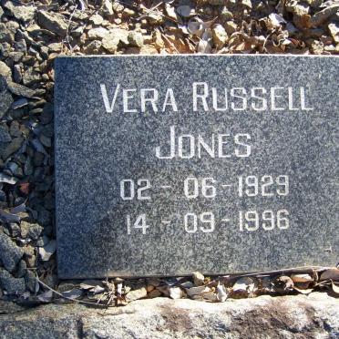 JONES Vera Russell 1929-1996