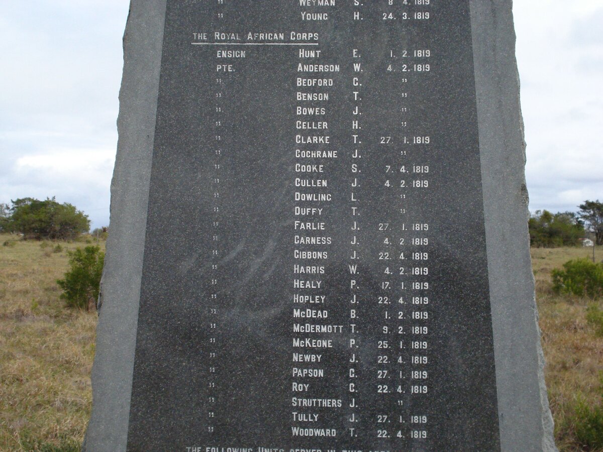 4. British, Colonial soldiers and settlers