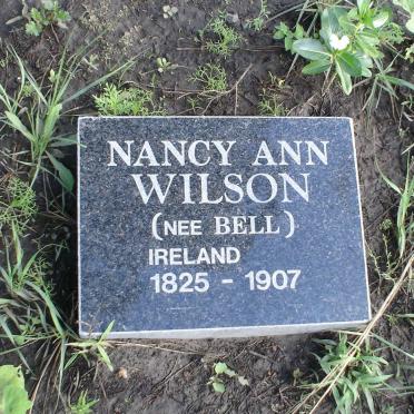 WILSON Nancy Ann nee BELL 1825-1907