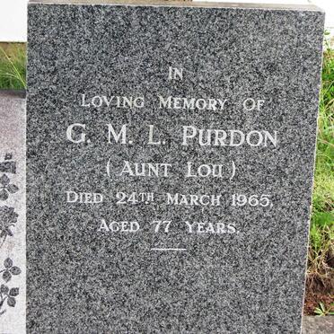 PURDON G.M.L. -1965