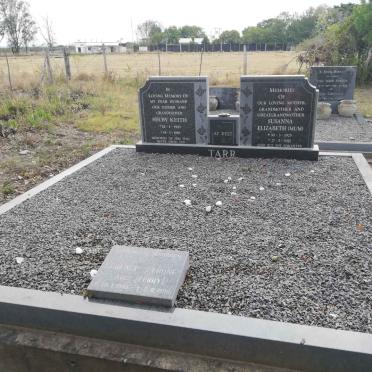 TARR Selby Keith 1923-1982 &amp; Susanna Elizabeth 1925-2015 :: TARR Terence Tyrone 1948-1996