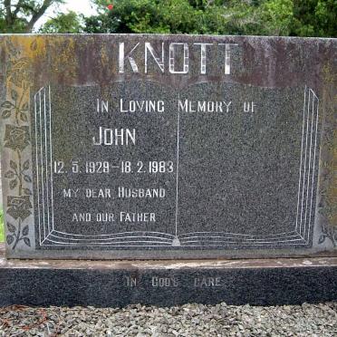 KNOTT John 1929-1983