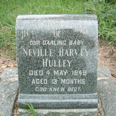 HULLEY Neville Harvey -1949