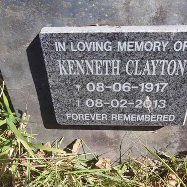 CLAYTON Kenneth 1917-2013