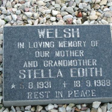 GODFREY Herbert T. 1892-1987 &amp; Edith 1900-1977 :: WELSH Stella Edith 1931-1988