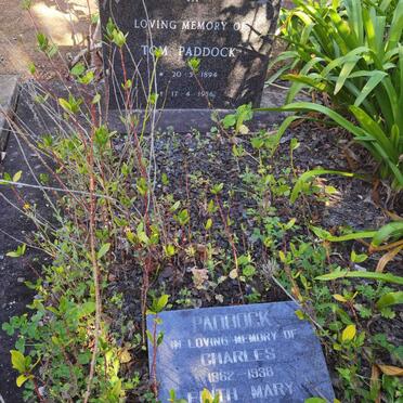 PADDOCK Charles 1862-1938 & Edith Mary GUEST 1863-1930