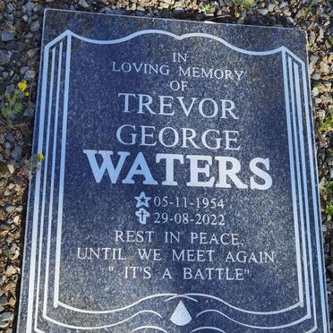 WATERS Trevor George 1954-2022
