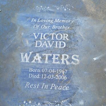 WATERS Victor David 1967-2006