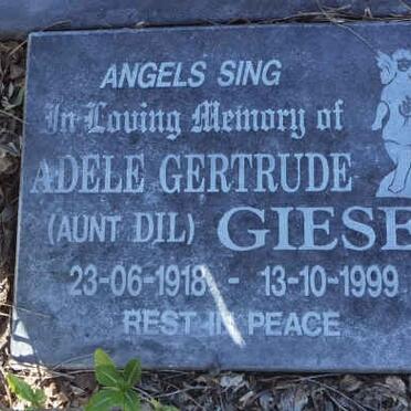 GIESE Adele Gertrude 1918-1999