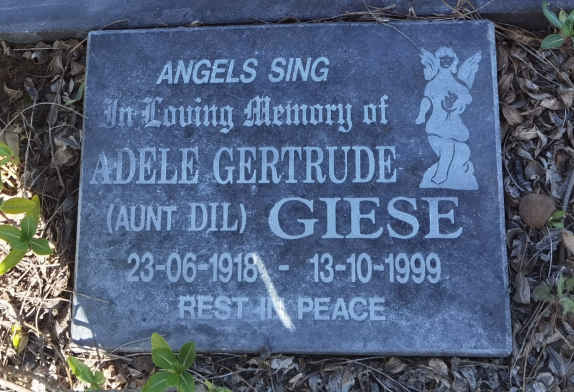 GIESE Adele Gertrude 1918-1999