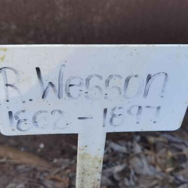 WESSON R. 1862-1897