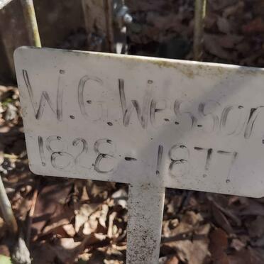 WESSON W.G. 1828-1877