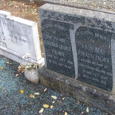 PALMER Clifford George -1956 &amp; Susan Keen Forrest -1951