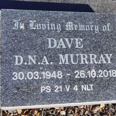 MURRAY D.N.A. 1948-2018