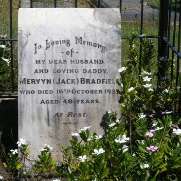 BRADFIELD Mervyn -1927